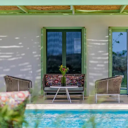 Plioni With Private Pool & With Hot Tub 别墅 米科利维亚